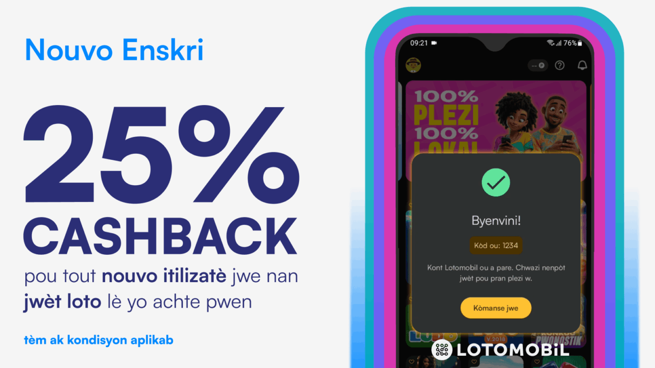 Nouvo enskri sou Lotomobil